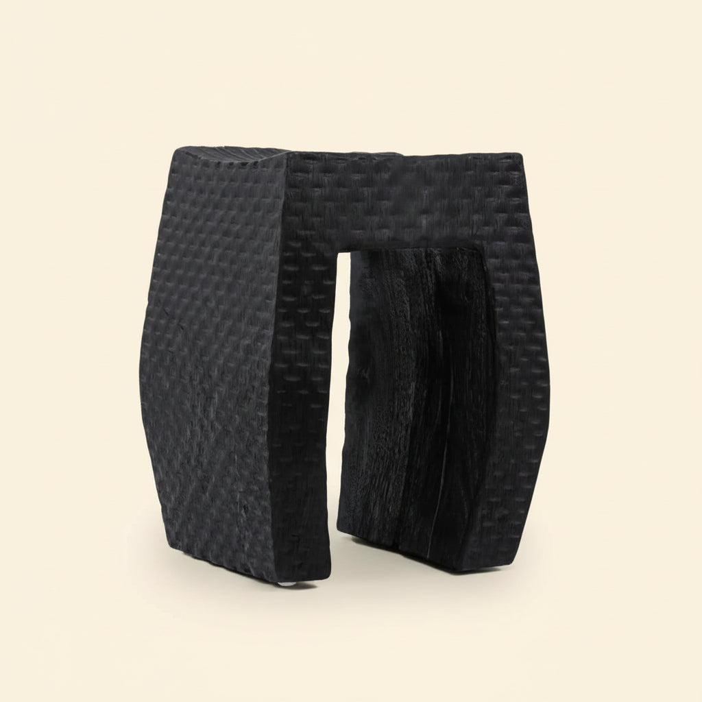 CRISTOF SIDE TABLE - STOOL | BLACK | IN-OUTDOORS