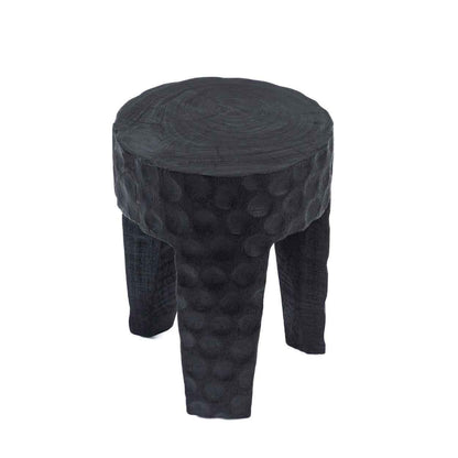 PARAMO SIDE TABLE - STOOL | BLACK | IN-OUTDOORS
