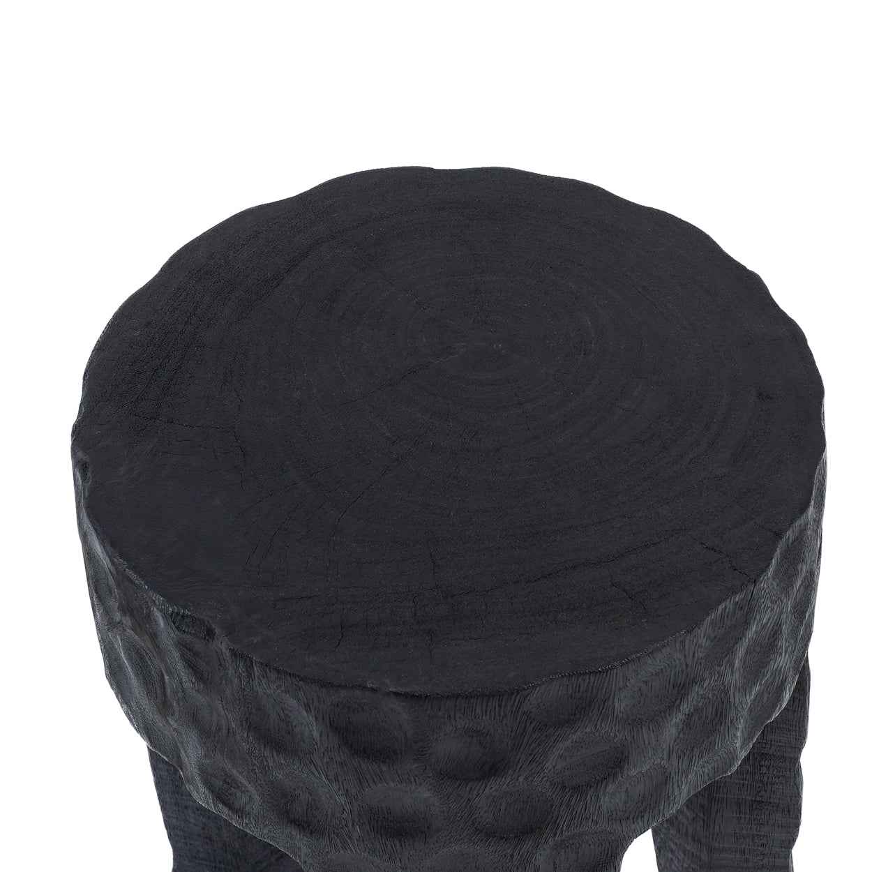 PARAMO SIDE TABLE - STOOL | BLACK | IN-OUTDOORS
