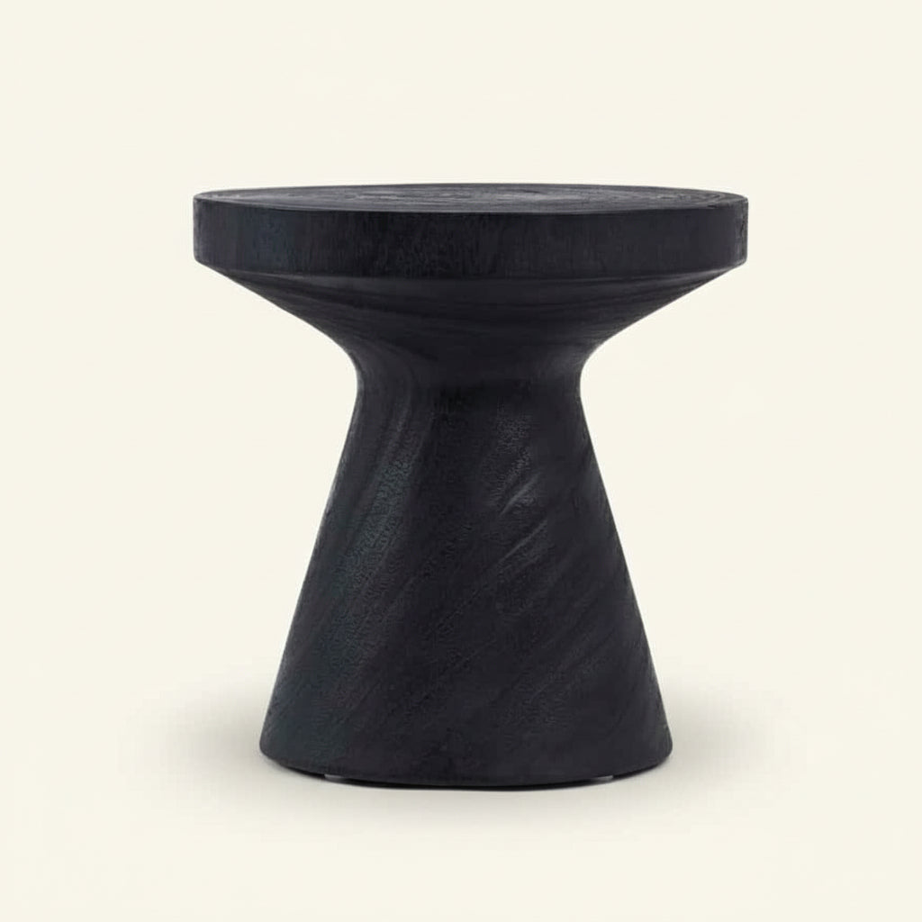 GRAVIT SIDE TABLE - STOOL | BLACK | IN-OUTDOORS
