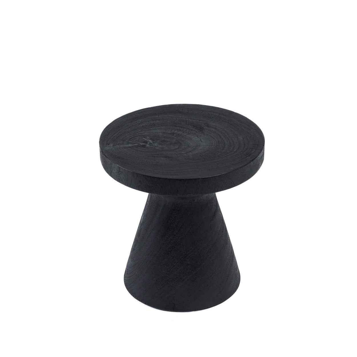 GRAVIT SIDE TABLE - STOOL | BLACK | IN-OUTDOORS