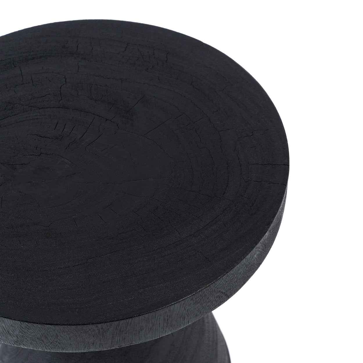 GRAVIT SIDE TABLE - STOOL | BLACK | IN-OUTDOORS
