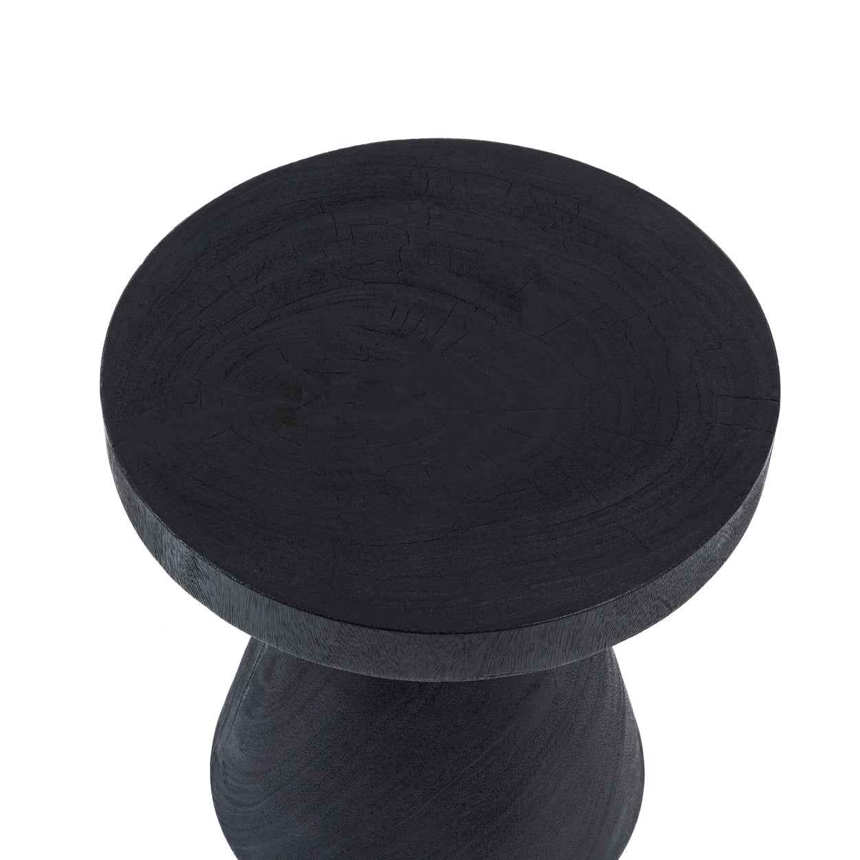 GRAVIT SIDE TABLE - STOOL | BLACK | IN-OUTDOORS