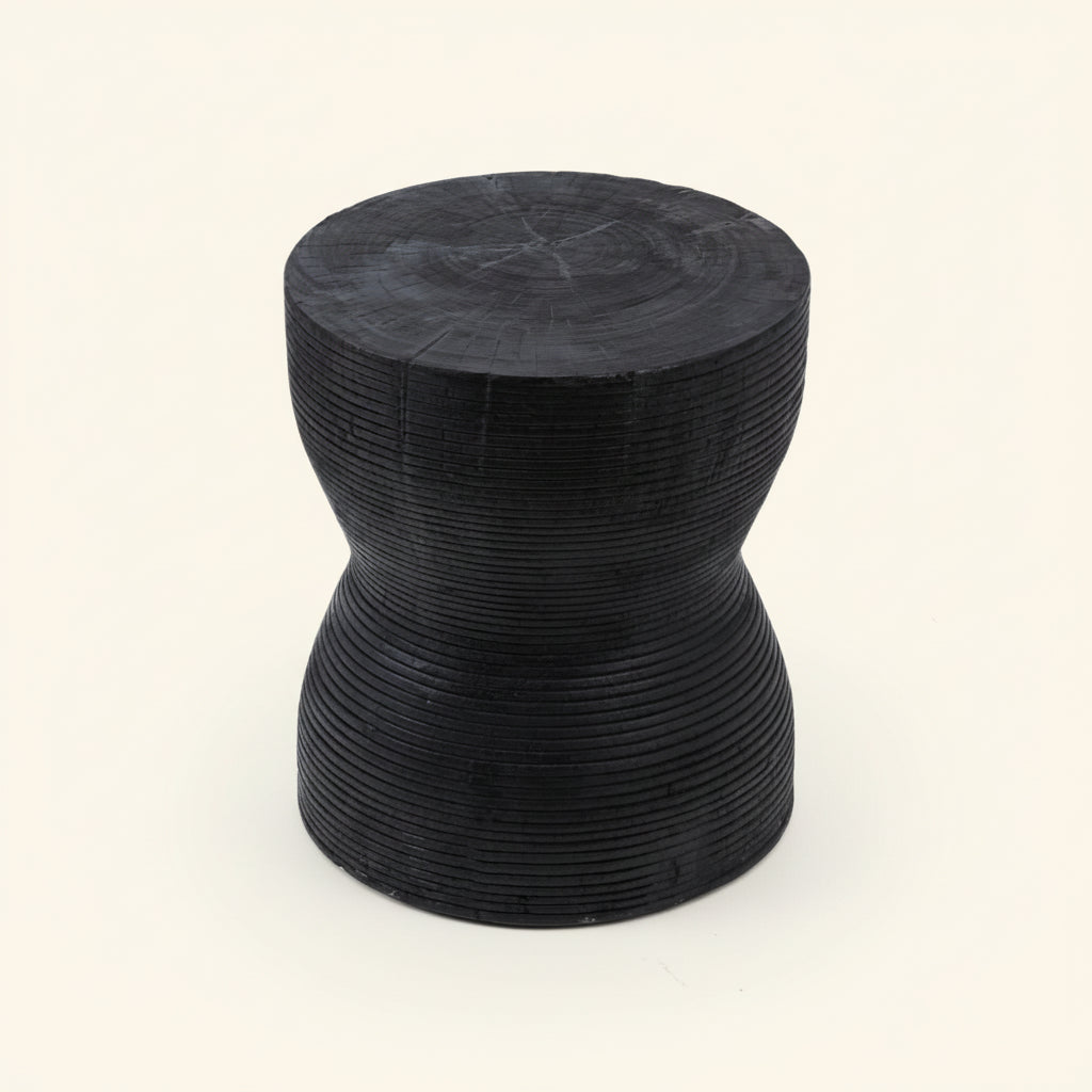 KOTORA SIDE TABLE - STOOL | BLACK | IN-OUTDOORS