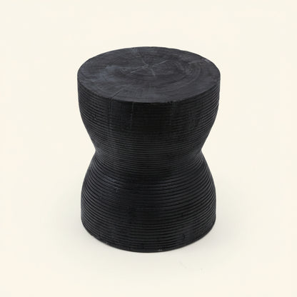 KOTORA SIDE TABLE - STOOL | BLACK | IN-OUTDOORS