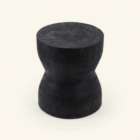 KOTORA SIDE TABLE - STOOL | BLACK | IN-OUTDOORS