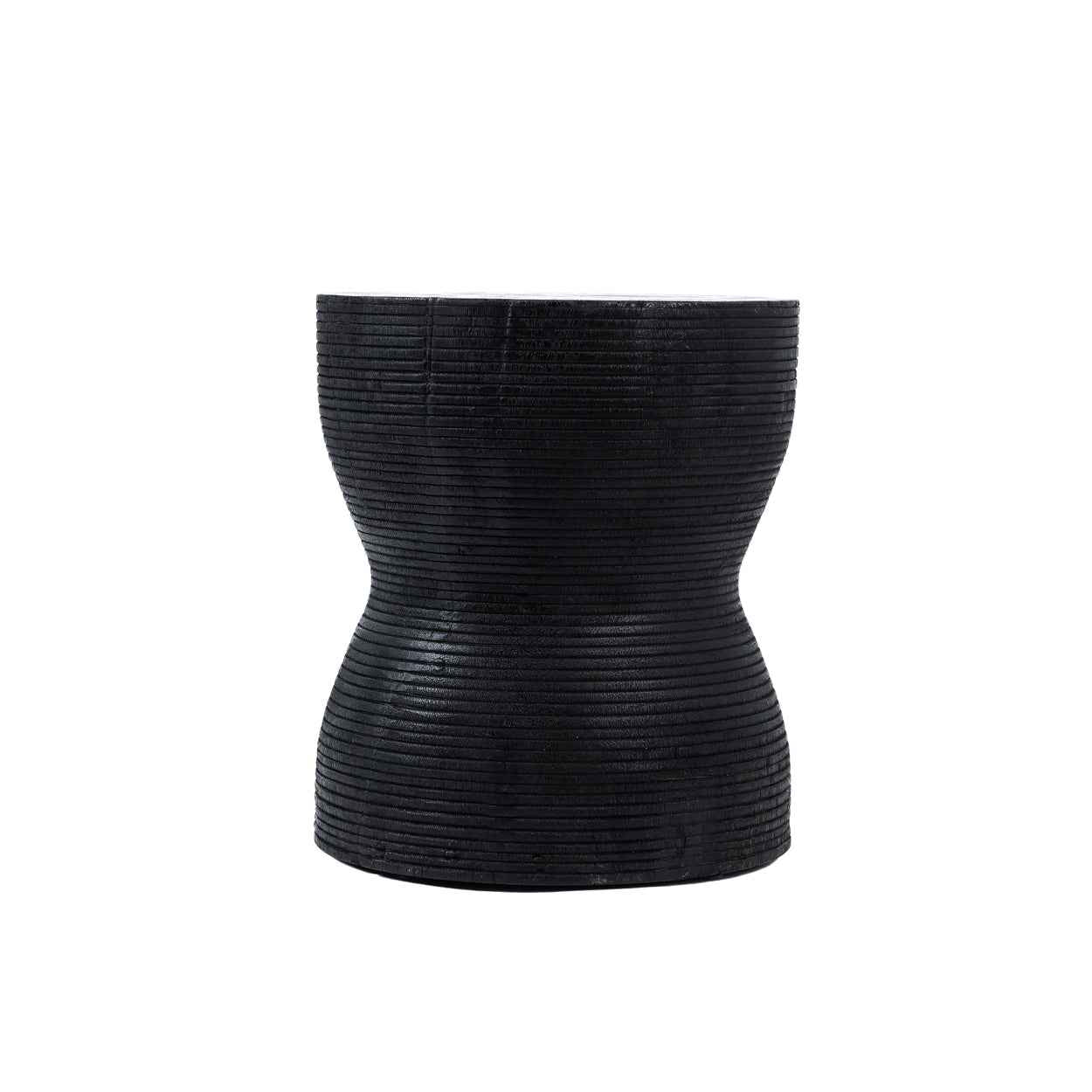 KOTORA SIDE TABLE - STOOL | BLACK | IN-OUTDOORS