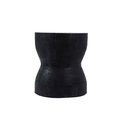 KOTORA SIDE TABLE - STOOL | BLACK | IN-OUTDOORS
