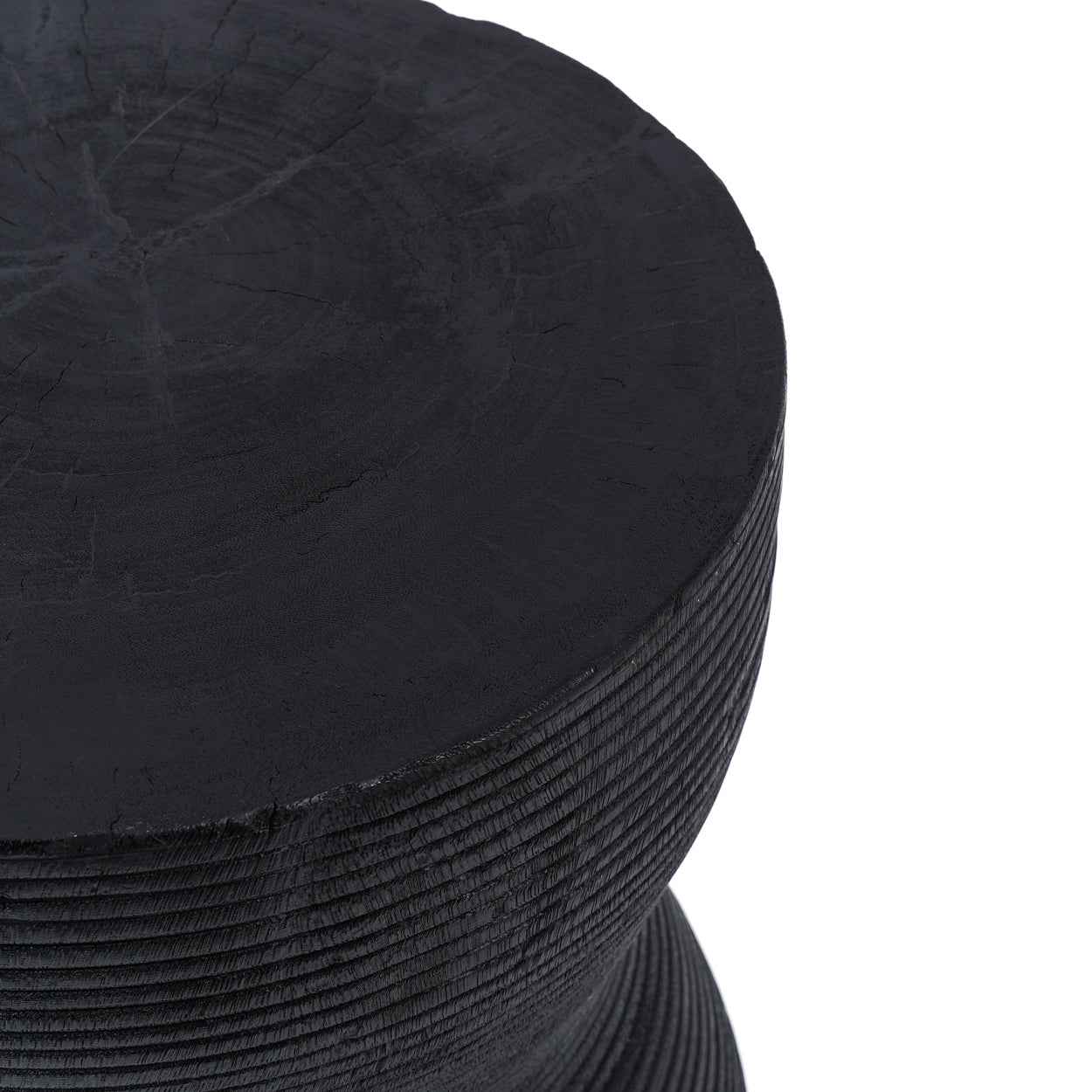 KOTORA SIDE TABLE - STOOL | BLACK | IN-OUTDOORS