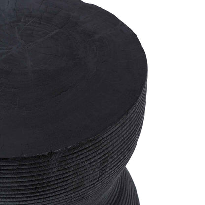 KOTORA SIDE TABLE - STOOL | BLACK | IN-OUTDOORS