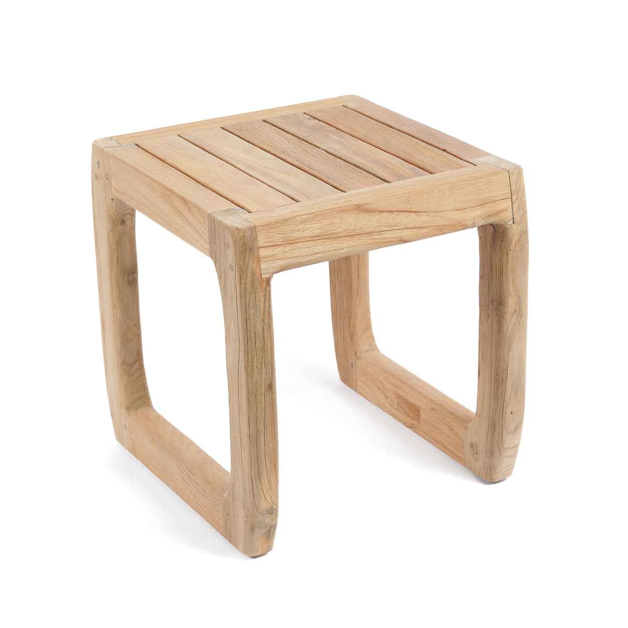 ITHACA SIDE TABLE + STOOL | RECLAIMED TEAK | IN-OUTDOORS