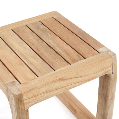 ITHACA SIDE TABLE + STOOL | RECLAIMED TEAK | IN-OUTDOORS