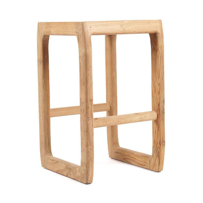 ITHACA BAR STOOL | RECLAIMED TEAK | IN-OUTDOORS