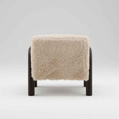 JOHNSON FAUX SHEARLING ARM CHAIR