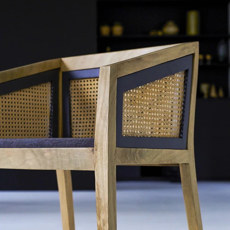 Kanav Mango Wood Chair: Elevate Your Space with Sustainable Style