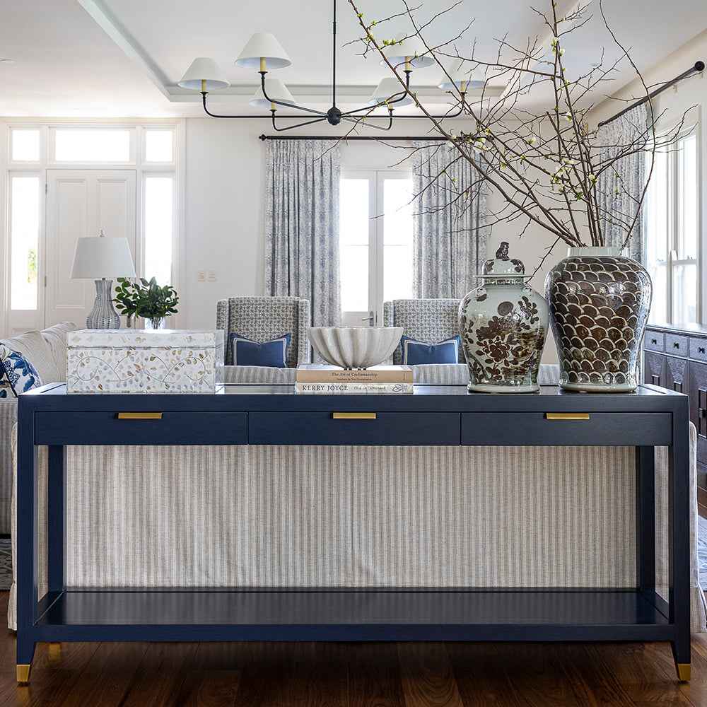 Kellie Navy Console