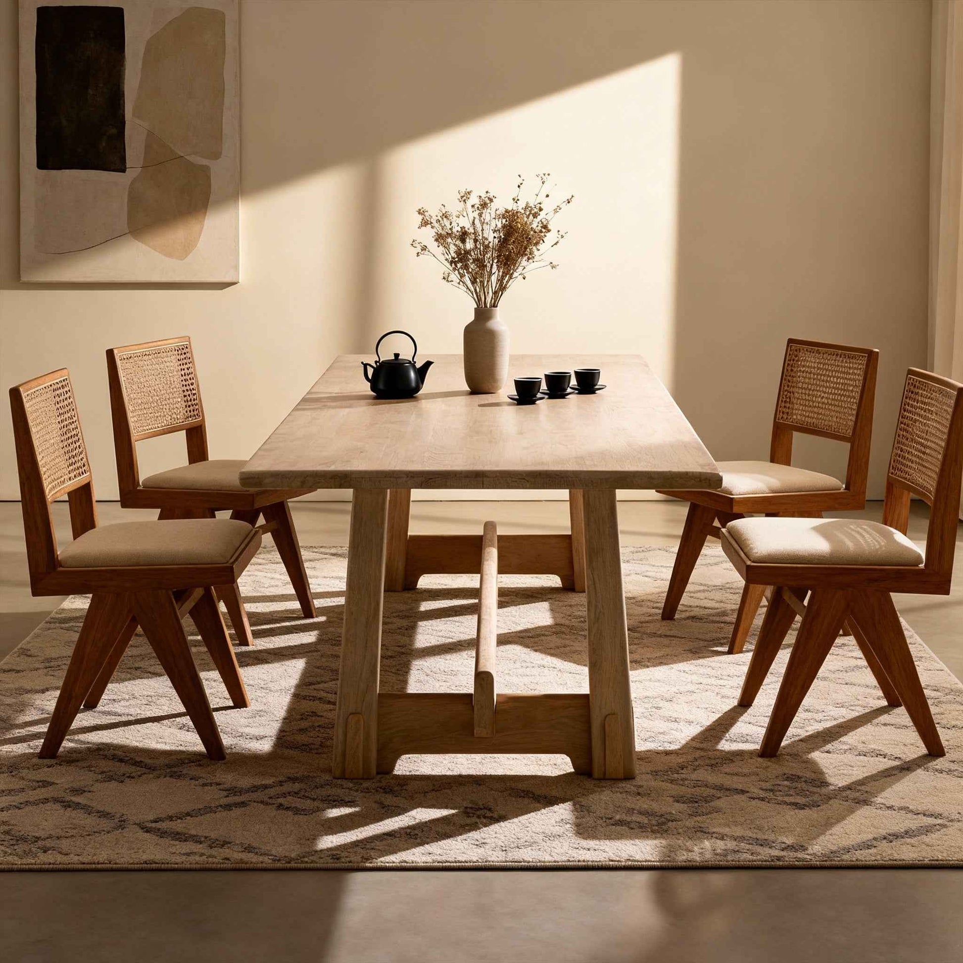 LAKEN MANGO WOOD DINING TABLE