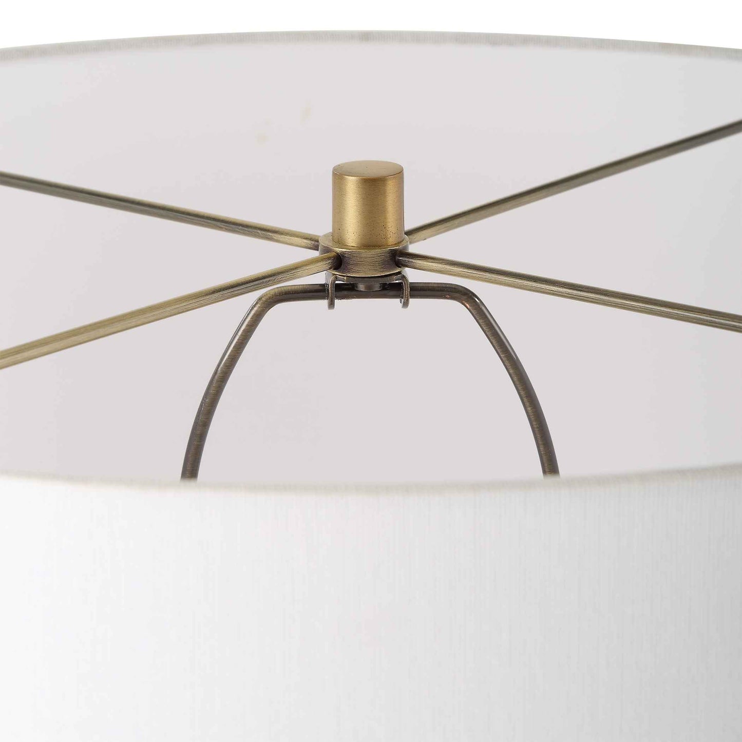 ANCHORAGE BRASS TRI-POD FLOOR LAMP