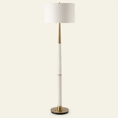 FARO WHITE MARBLE FLOOR LAMP