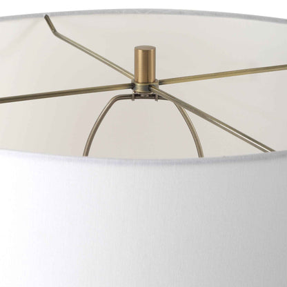 KNOX TRAVERTINE FLOOR LAMP