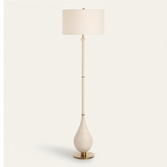 DEWDROP IVORY FLOOR LAMP