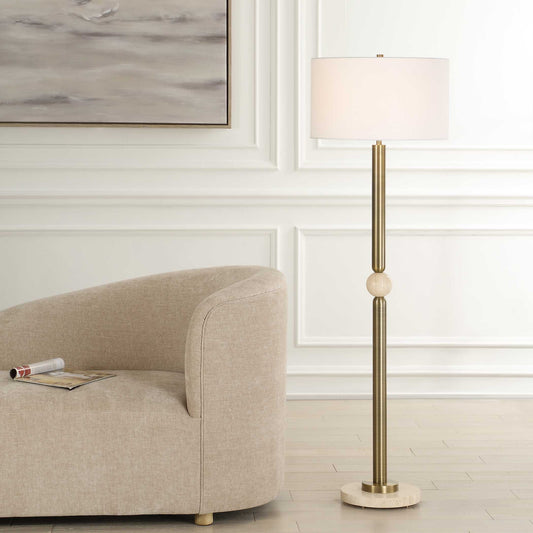 HUDSON GOLD FLOOR LAMP