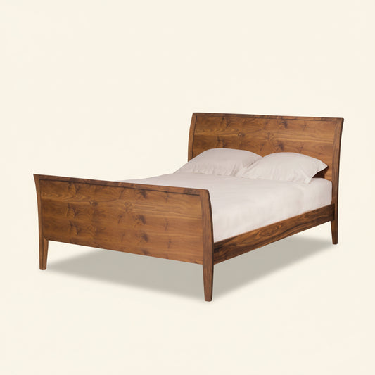 Contemporary Sleigh Bed
