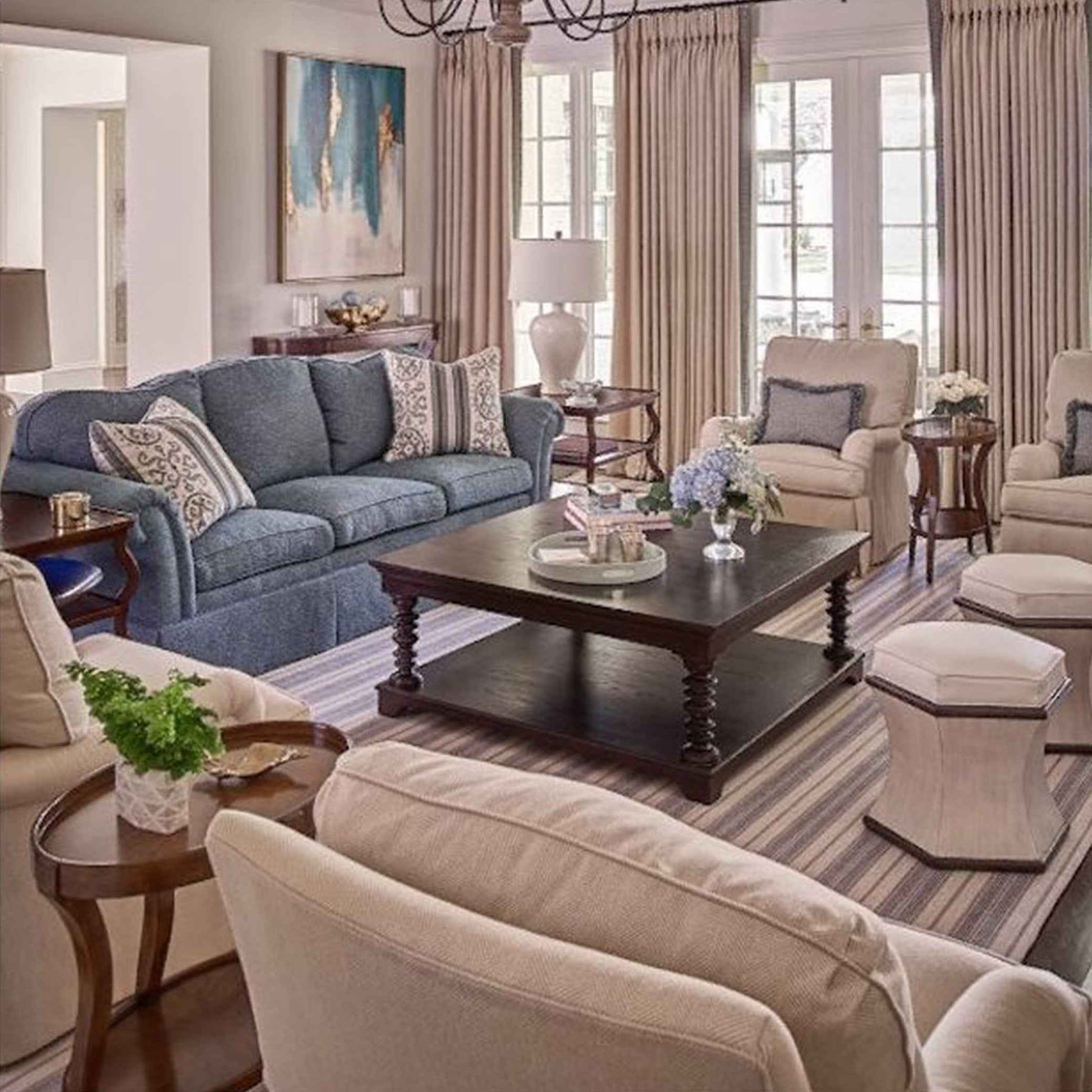 Linwood Oval Side Table