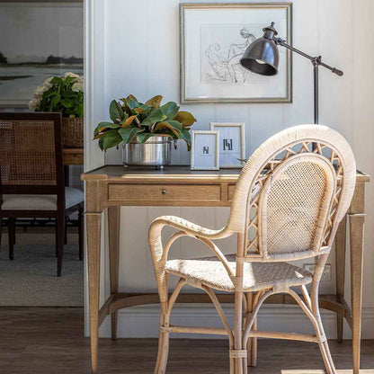 Evelyn Light Timber Desk