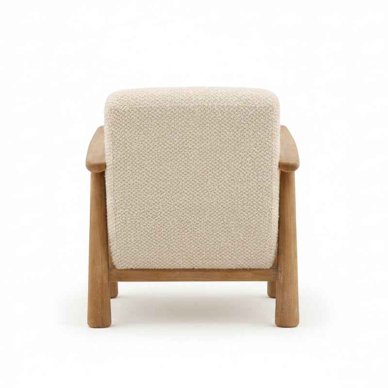 MADDY CREAM BOUCLE ARM CHAIR