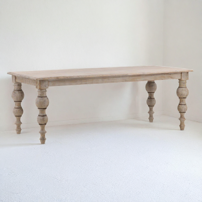 MARGOT VINTAGE ANTIQUE DINING TABLE