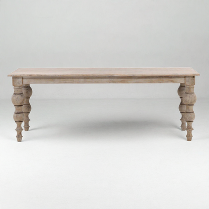 MARGOT VINTAGE ANTIQUE DINING TABLE