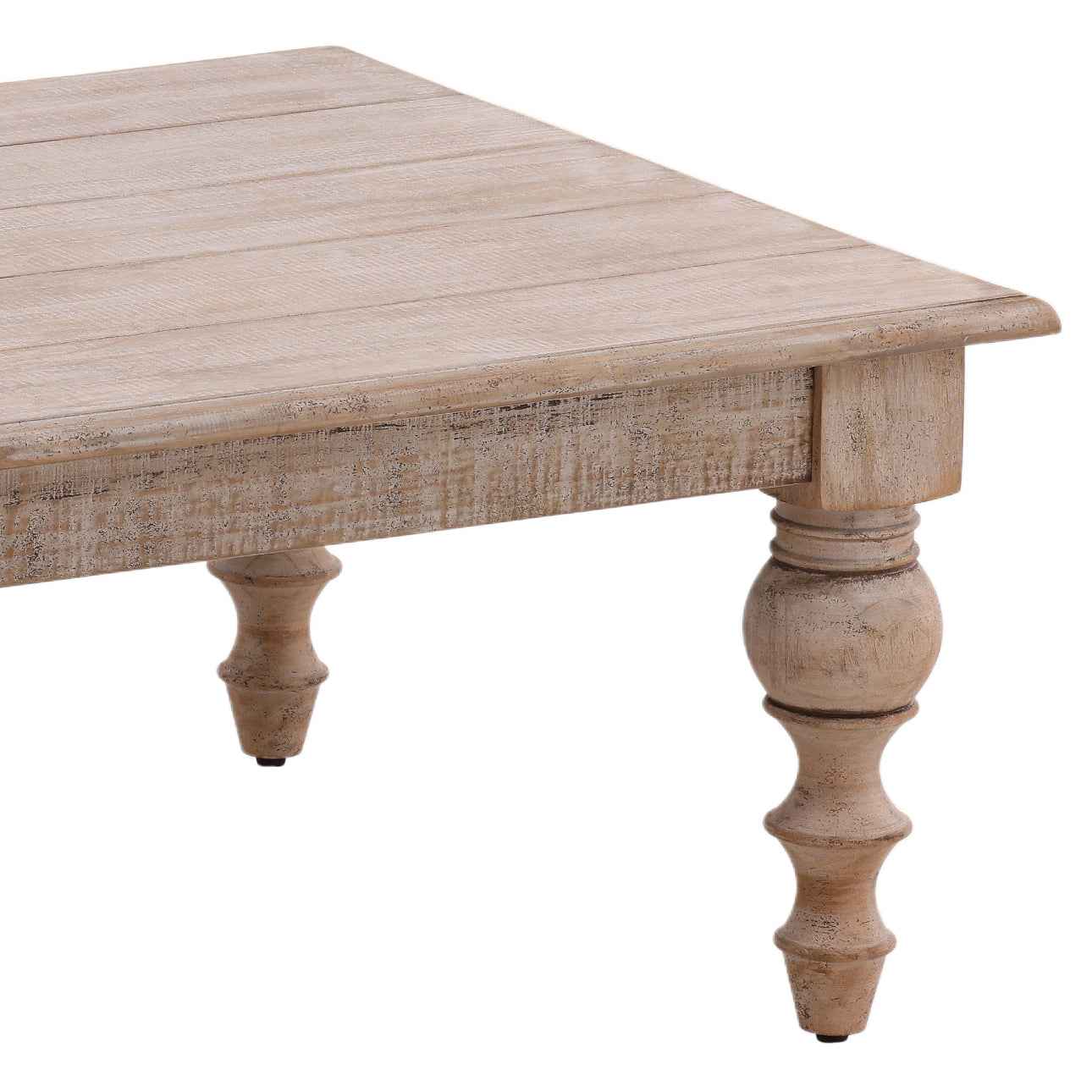 MARGO ANTIQUE TURNED LEG COFFEE TABLE
