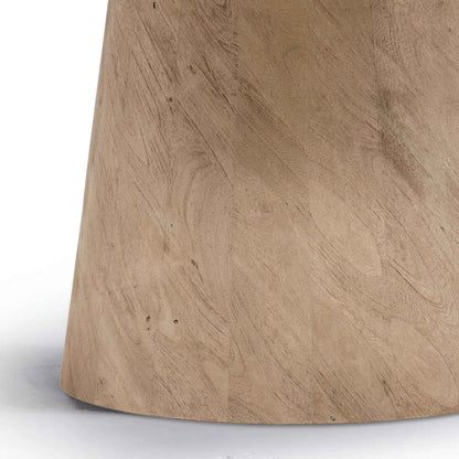 MARLEY 60"RD SANBLASTED NATURAL DINING TABLE