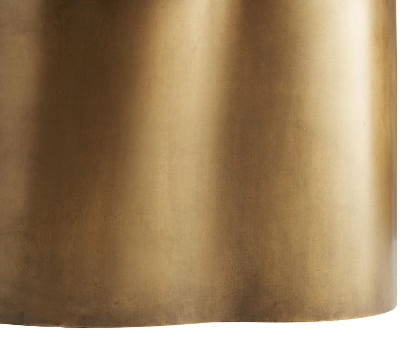 Meadow Cocktail Table in Antique Brass Finish