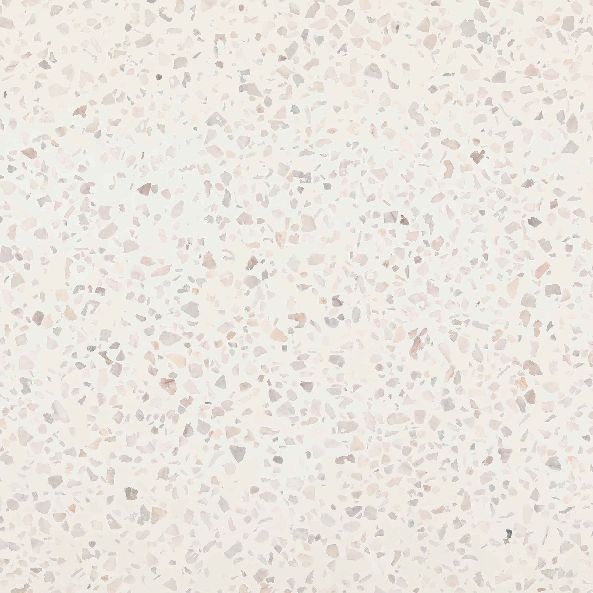 MEKA ROUND INDOOR-OUTDOOR TERRAZZO TOP DINING TABLE