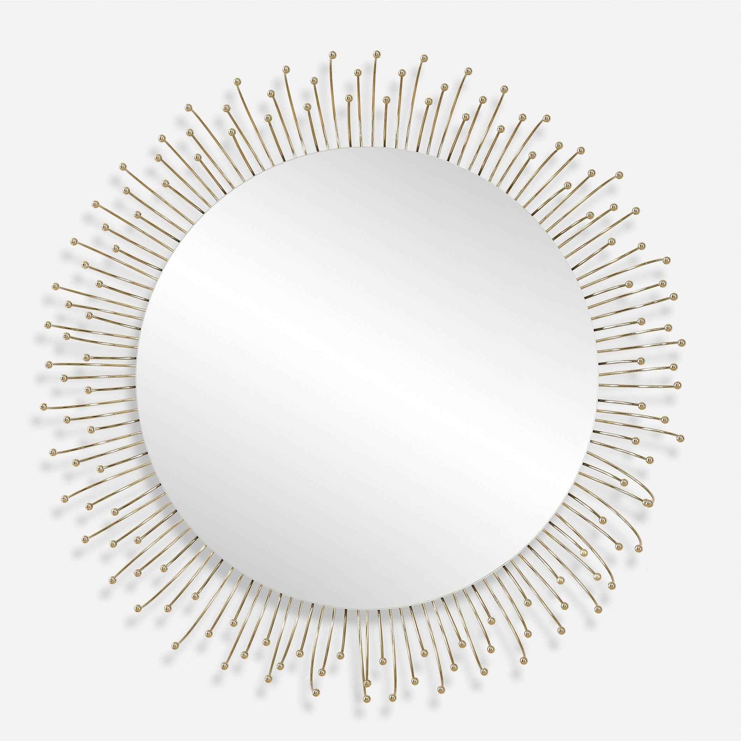 AGA GOLD BURST ROUND MIRROR