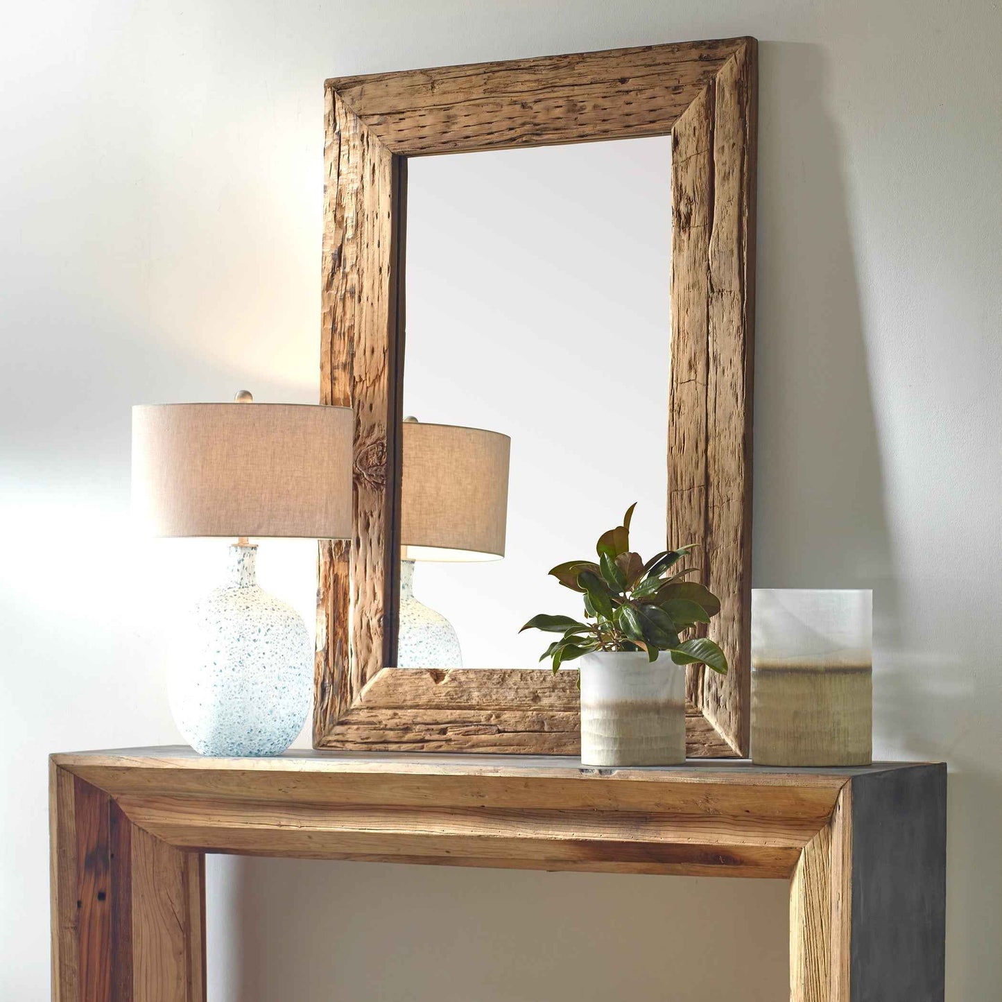 RENNICK RECLAIMED PINE MIRROR
