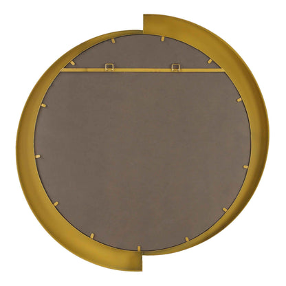 REVERSE BRONZE ROUND MIRROR