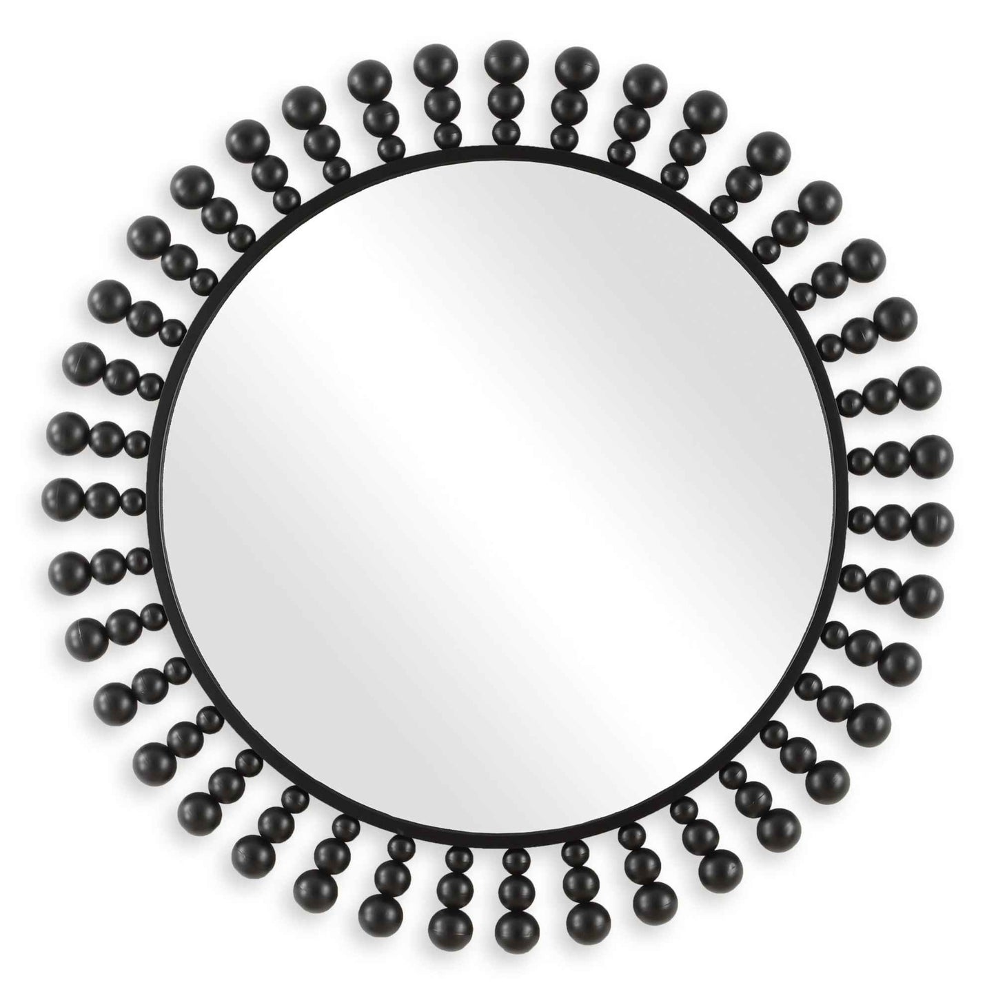 AZIEL ROUND BLACK MIRROR