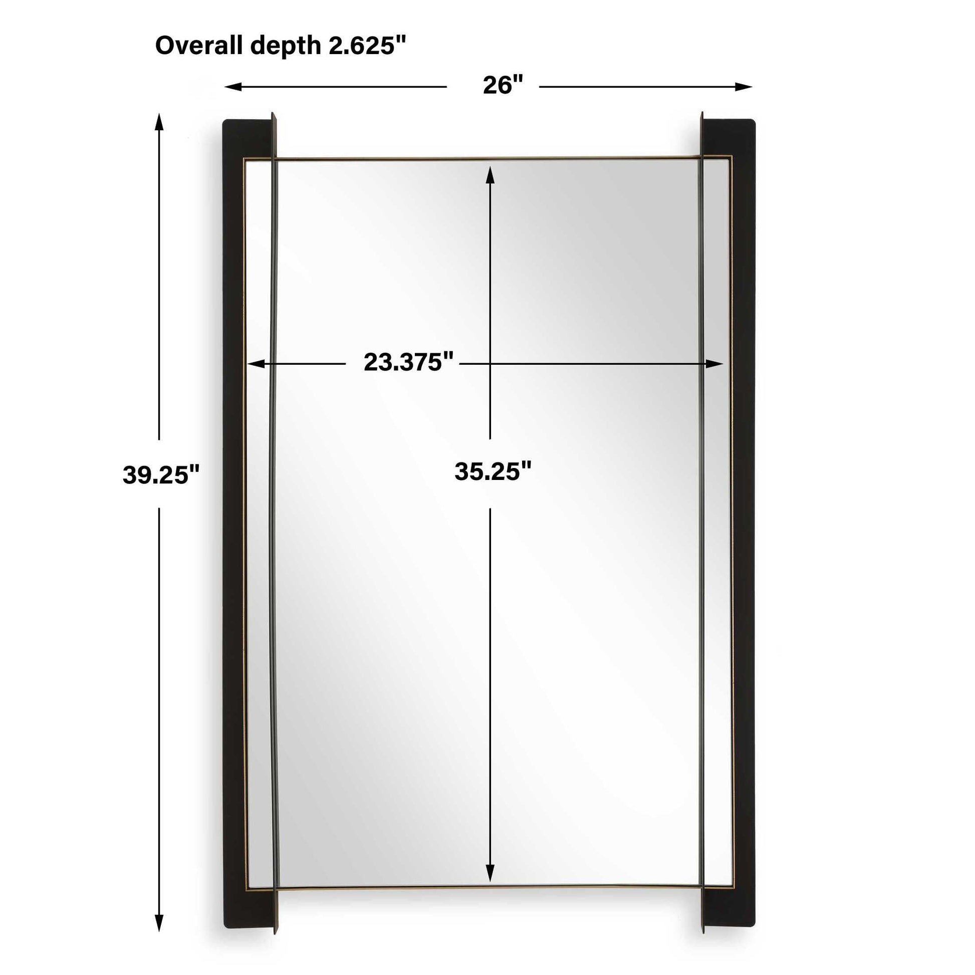 CUNENE INDUSTRIAL WALL MIRROR