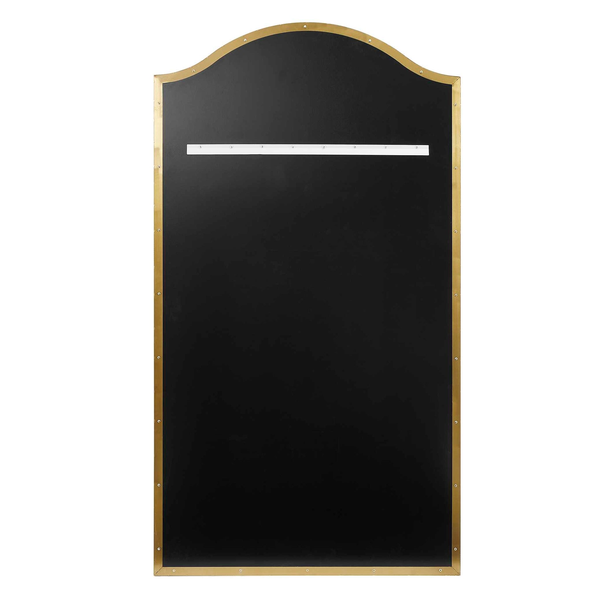 MALLORCA OVERSIZED ARCH MIRROR: BRASS