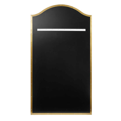 MALLORCA OVERSIZED ARCH MIRROR: BRASS