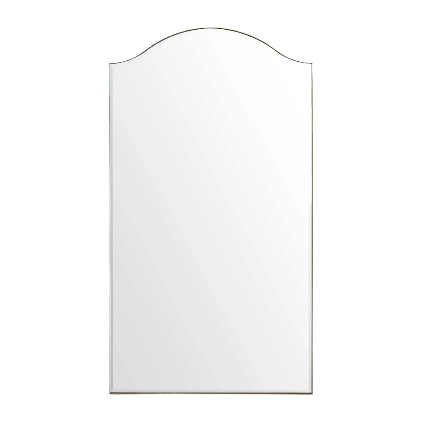 MALLORCA OVERSIZED ARCH MIRROR: BRASS