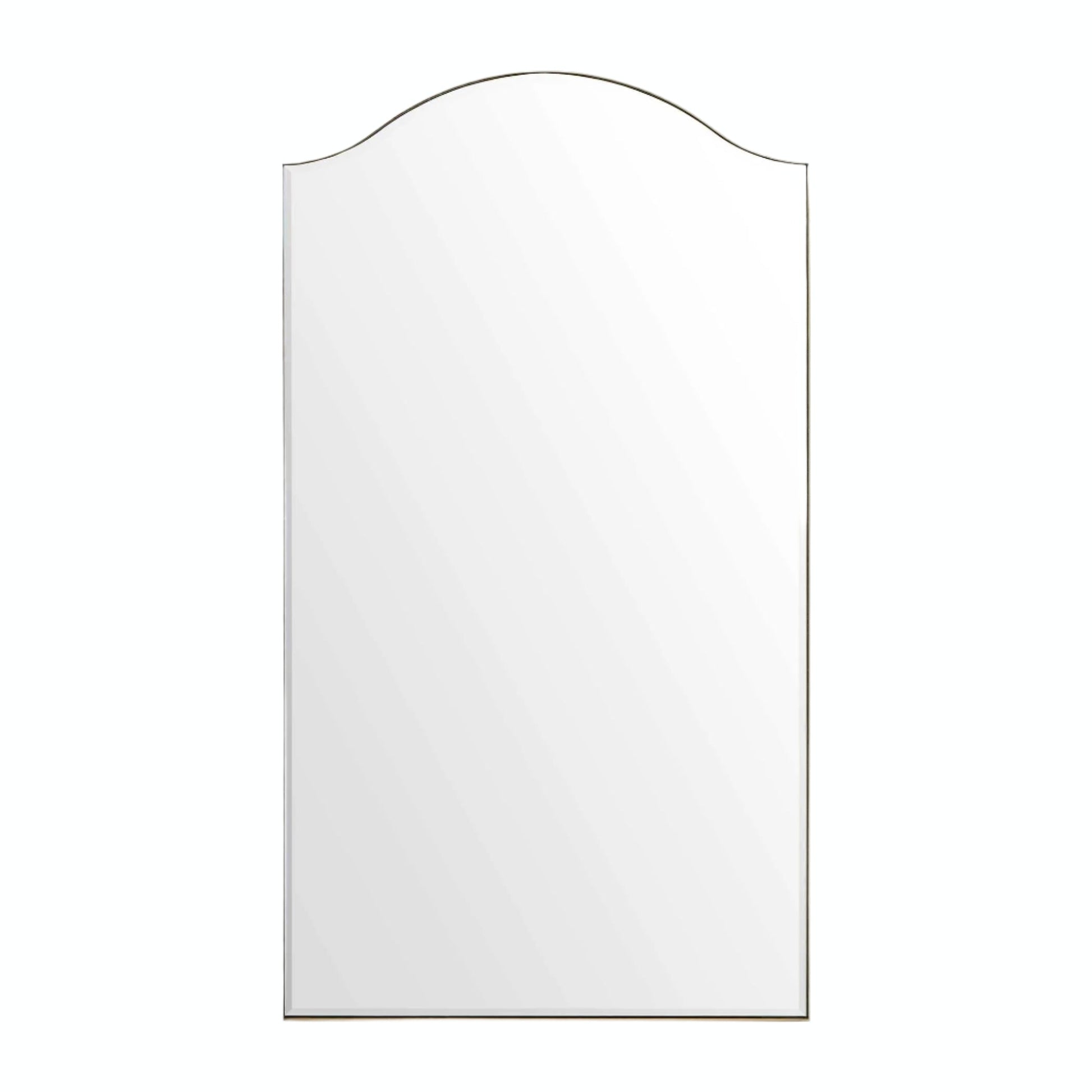 MALLORCA OVERSIZED ARCH MIRROR: BRASS