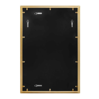 HEISLER BRASS PLATED VANITY MIRROR