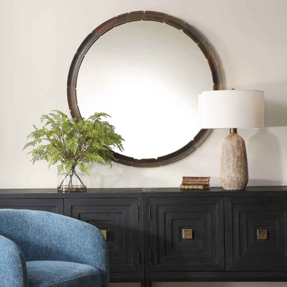 AUGER ROUND MIRROR