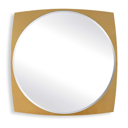 NEILIA BRASS PLATED LARGE MIRROR