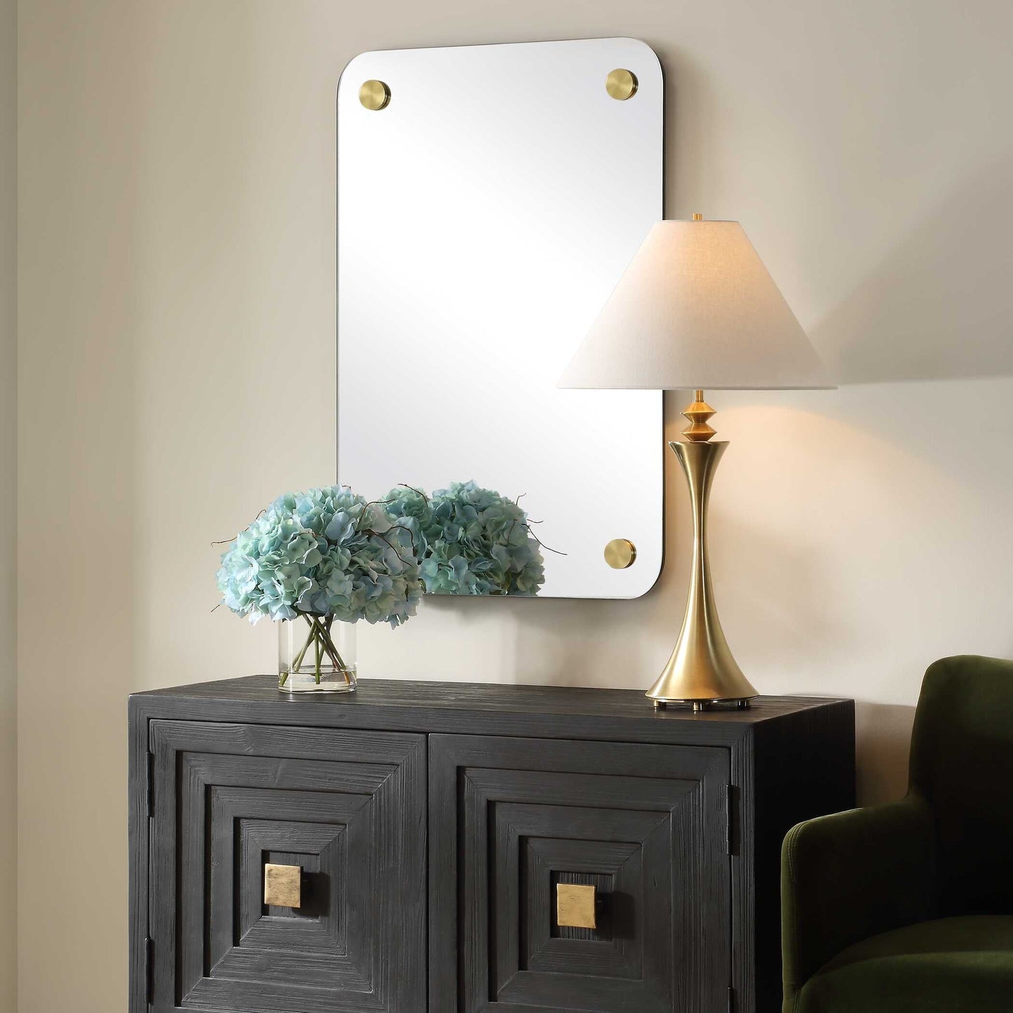 HAMRICK FRAMELESS MIRROR