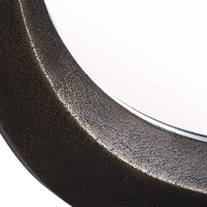 MALONE CAST BRONZE ALUMINUM MIRROR